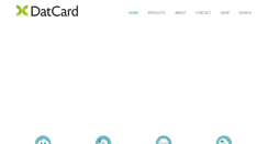 Desktop Screenshot of datcard.com